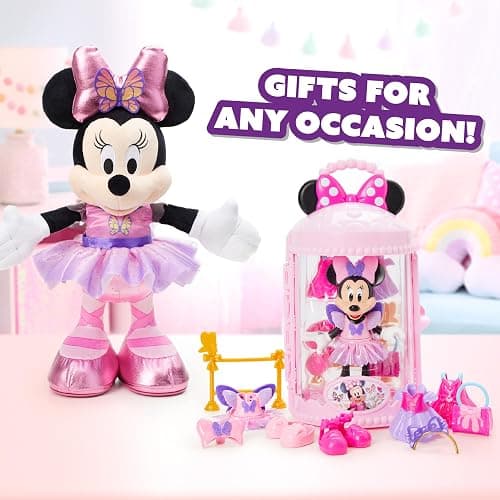 Disney Junior Minnie Mouse Sweets & Treats Ice Cream Cart with Sounds and Phrases, 40-pieces, Pretend Play, Kids Toys for Ages 2 Up by Just Play thumbnail 6