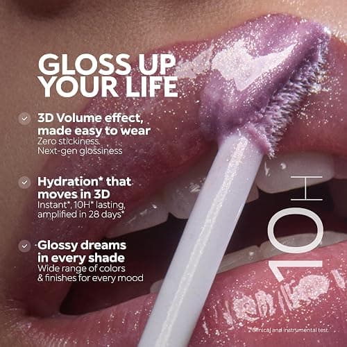 Kiko Milano 3D Hydra Lip Gloss, Hydrating Lipgloss thumbnail 7