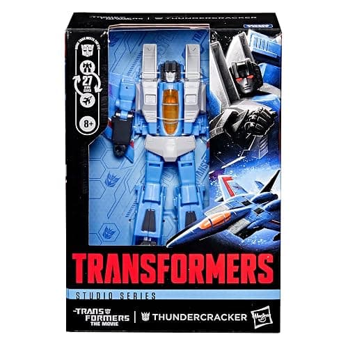 Transformers Studio Series The The Movie Thundercracker Voyager Class 6.5-Inch Converting Action Figure, Robot Toys for Ages 8+ thumbnail 3