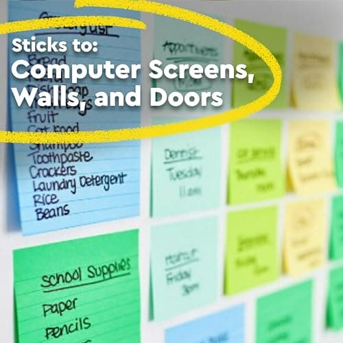 Post-it 100% Recycled Paper Super Sticky Notes, 3 in. x 3 in., 5 Pads, 70 Sheets per Pad, Oasis Collection, School Supplies and Office Products thumbnail 5