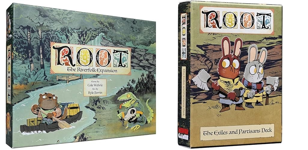 Root Riverfolk Expansion and Exiles and Partisans Deck - Image 1