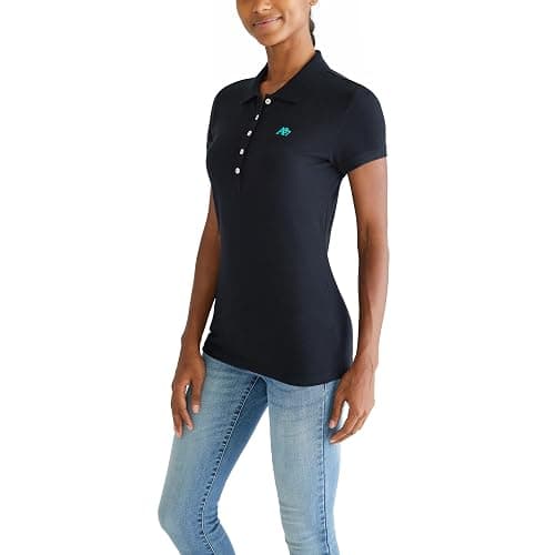 Aeropostale Women's Aero Solid A87 Polo thumbnail 3