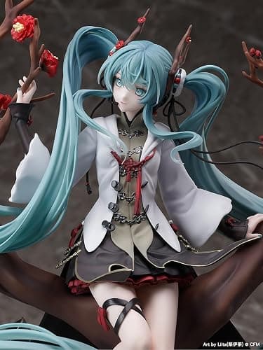 FuRyu Hatsune Miku (Chinese New Year 2022 Ver.) 1:7 Scale PVC Figure, Multicolor thumbnail 3