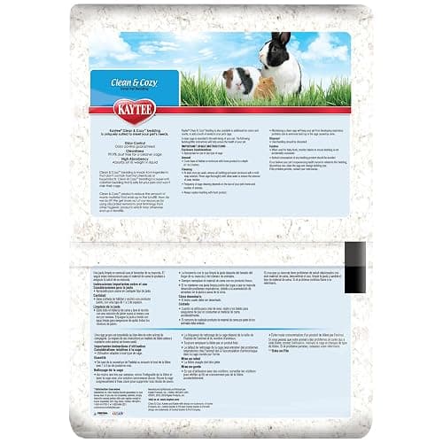 Kaytee Clean & Cozy White Paper Bedding, Made for Small Animals, 100 Liters, Pack of 2 thumbnail 8