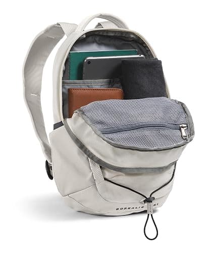 The North Face Borealis Mini Backpack, White Dune/TNF Black, One Size thumbnail 6