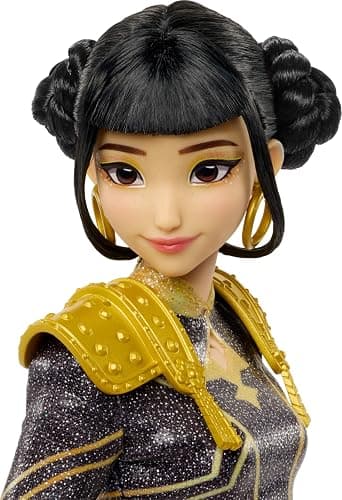 ​Mattel Kpop Demon Hunters HUNTR/X Zoey “Golden” Singing Doll | Wearing Removable Signature Outfit, 5 Posable Joints, Inspired by the Movie thumbnail 2