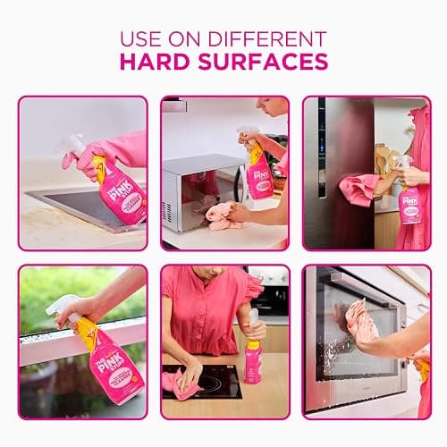 Stardrops The Pink Stuff Miracle Multi-Purpose Cleaner Spray, 25 Fl Oz | Sparkling Clean Streak-Free Tough on Grease & Grime thumbnail 5