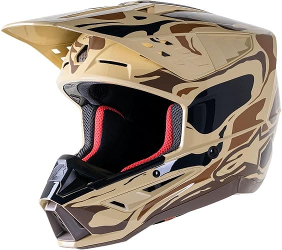 Alpinestars SM5 Mineral Helmet, Lightweight Protection for MX Riders - Image 1