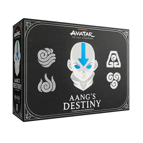 Avatar: The Last Airbender: Aang's Destiny, Cooperative Deck Building Strategy Board Game, Play as Aang, Katara, Appa & More, Fun for Family Game Night, Ages 10+, 2-4 Players, 60 Minutes - Image 1