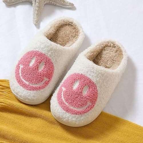 KEYUSHOP Happy Face Slippers thumbnail 2