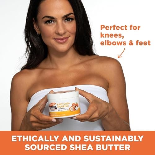 Palmer's Shea Butter Formula Raw African Shea Butter Balm, Nourishing Body Moisturizer for Rough, Dry Skin, 7.25 Ounces thumbnail 8
