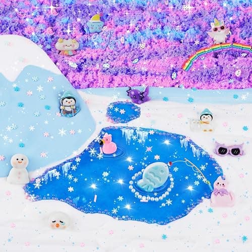 6 Pack Slimes, Slime for Kids Animal Wonderland, Butter Cloud Slime kit for Girls Ages 8-12, Toys for Girls and Boys, Birthday Halloween Christmas Party Favors for Kids Goodie Bag Stuffers thumbnail 2