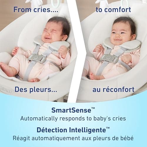 Graco SmartSense Soothing Baby Swing, Rori thumbnail 2