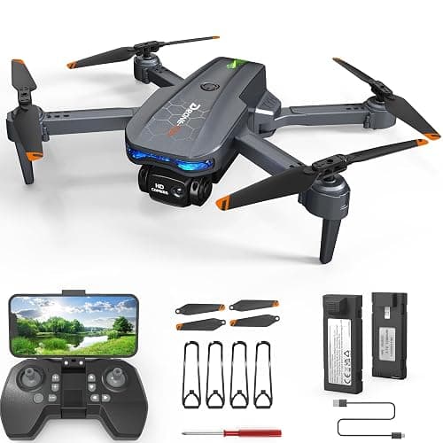 FERIETEL T29 C0 Drone with Camera 1080P, Foldable Mini Drones for Kids & Adults, RC Quadcopter for Beginners, 30 Mins Flight Time, Headless Mode, 3D Flips, 2x 1200mAh Batteries, Kids Toy Gift - Image 1