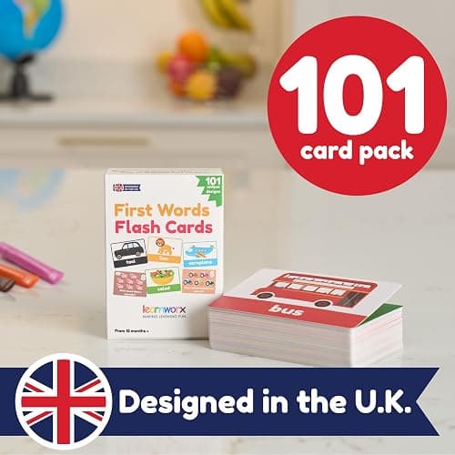 Flash Cards For Toddlers Age 1 2 3 | First Words Flash Cards for Kids | Toddler Baby Flashcards | 101 Unique Toddler Learning Cards | From 12 months | Language & Speech Development Toys thumbnail 4