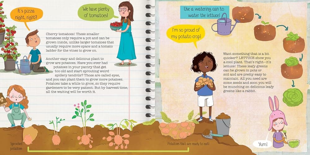 How Do Seeds Grow Into Gardens?: A Hands-On Book About Gardening thumbnail 3