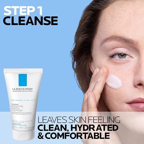 La Roche-Posay Toleriane Double Repair Face Moisturizer, Daily Moisturizer Face Cream with Ceramide & Niacinamide for All Skin Types, Immediate Comfort & Long Lasting Hydration, Fragrance Free thumbnail 3