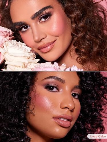 SHEGLAM Color Bloom Dayglow Liquid Blush Makeup for Cheeks Shimmer Finish - Love Cake thumbnail 2