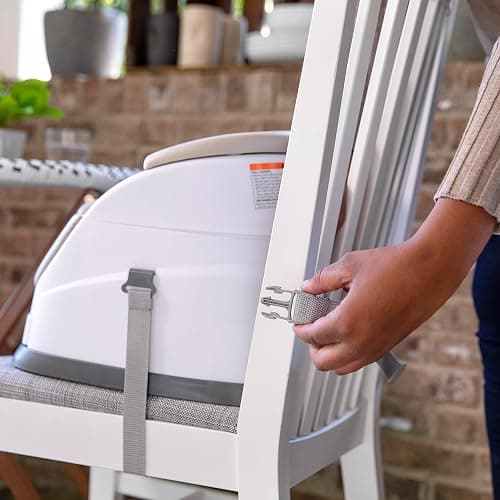Ingenuity Baby Base 2-in-1 Booster Feeding and Floor Seat with Self-Storing Tray - Cashmere thumbnail 14