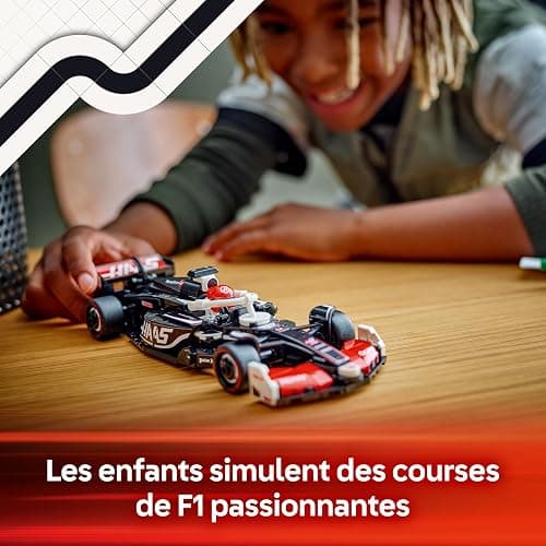 LEGO Speed Champions Voiture F1 MoneyGram Haas Team VF-24 - Jeu de construction avec véhicule de course - Minifigurine collector de pilote de Formule 1 - Maquette pour garçon et fille dès 10 ans 77250 thumbnail 5