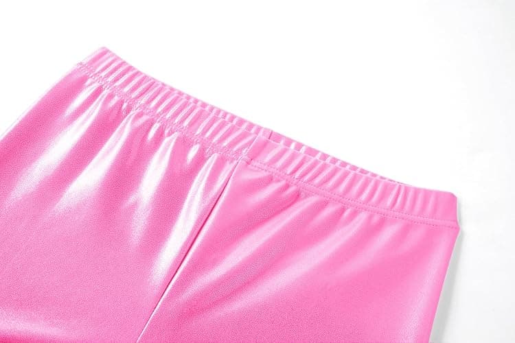 Zaclotre Gymnastics Leotards for Girls Hollow Back Sparkly Sleeveless Dance Leotard Unitards with Gym Shorts Combo thumbnail 6