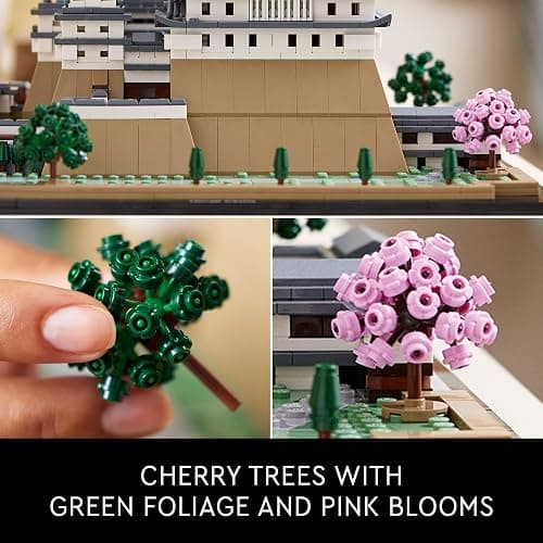 LEGO Architecture Landmarks Collection: Himeji Castle 21060 Building Set, Build & Display this Collectible Model for Adults, Fun Gift for Lovers of Japan, Famous Japanese Buildings, History and Travel thumbnail 6
