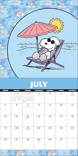 Peanuts®: Snoopy 2026 Wall Calendar thumbnail 5