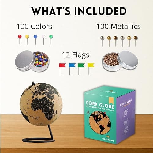 Mini Cork Globe thumbnail 4