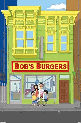 Bob's Burgers - Street Wall Poster, 34L" x 22.4W", Premium Unframed Version - Image 1