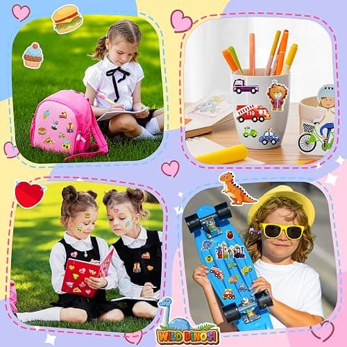 Stocking Stuffers for Kids - Puffy Stickers,3D Stickers for Kids Toddlers - 500+ Cute Stickers Pack,Christmas Crafts Games for Kids,2-4 Year Old Boy Girl Birthday Gift - Christmas Gifts for Grandkids thumbnail 4