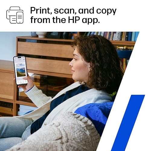 HP DeskJet 2855e Wireless All-in-One Color Inkjet Printer, Scanner, Copier, Best-for-home, 3 month Instant Ink trial included. This printer is only 2.4 ghz capable. (588S5A) thumbnail 12