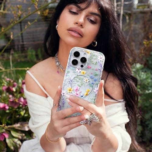 VELVET CAVIAR for iPhone 15 Pro Max Case Wildflower - Compatible with MagSafe [10ft Drop Tested] - Enchanted Floral Colorful Summer Vibes thumbnail 3