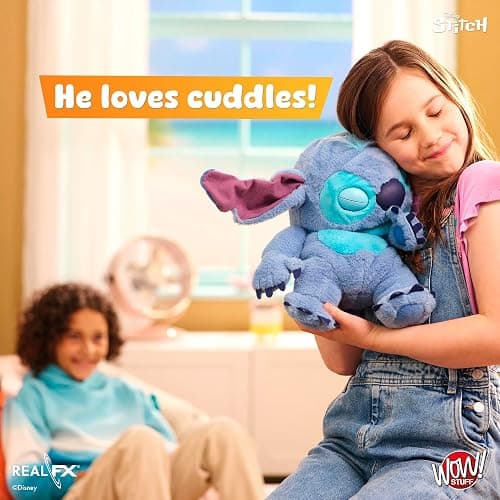 Wow! Stuff Disney Stitch Puppetronic by RealFX | Looks, Feels & Sounds Real! | Disney's Lilo & Stitch | Over 100 Action & Sounds | 18" High | Ages 6+ thumbnail 11