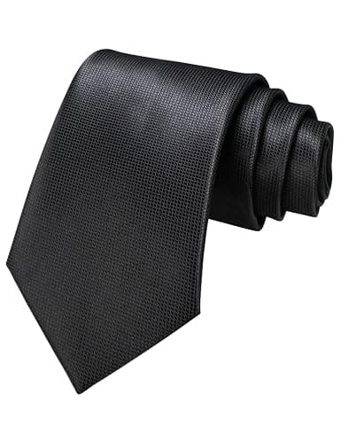 JEMYGINS Solid Color Tie Mens Necktie for Business and Wedding - Image 1