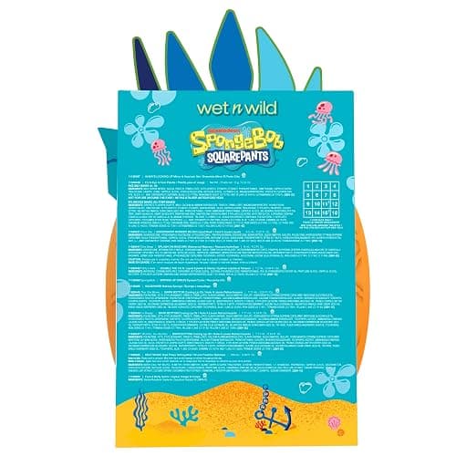 wet n wild SpongeBob SquarePants PR Box - Pineapple House 2-Layer Collector’s Set with Makeup & Tools for Unique F.U.N Looks, Cruelty-Free thumbnail 8