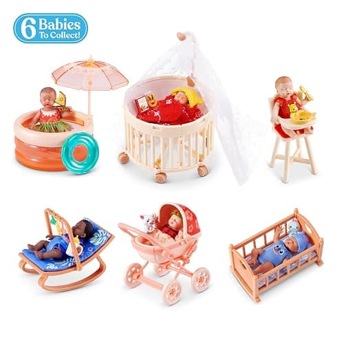MY MINI Baby Disney 2 Pack by ZURU – Collectible Disney Baby Doll Mystery Capsule with Accessories, Realistic Miniature Toy for Girls Ages 3+ thumbnail 2