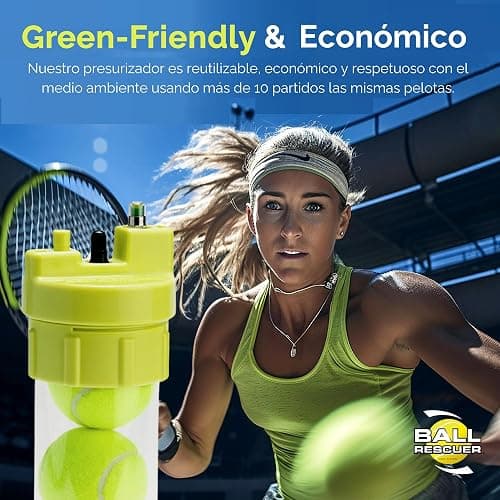 Ball Rescuer – Convierte envases de Pelotas de pádel o Tenis en un Bote Presurizador de 30 PSI – Adaptable a envases de Tres o Cuatro Bolas (envase no Incluido). thumbnail 6