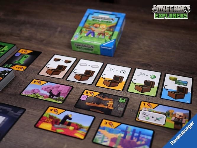 Ravensburger 21580 Minecraft Explorers - Cooperative Card Game for 2-4 People Ages 8 and up thumbnail 6