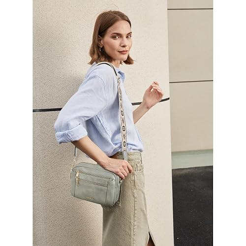 Telena Small Crossbody Bags For Women Vegan Leather Crossbody Purse With Adjustable Wide Strap For Daily Life thumbnail 2
