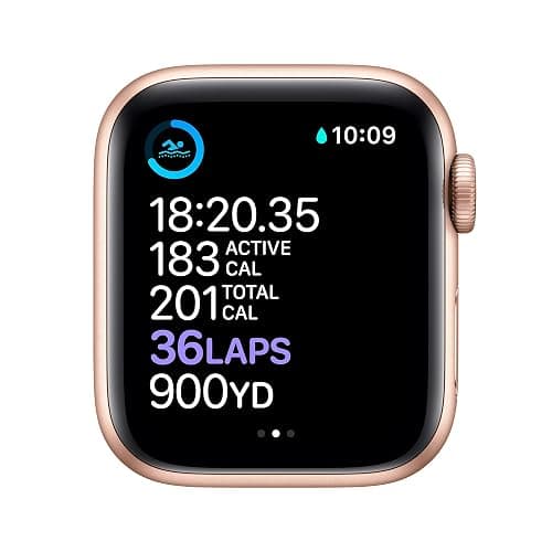 Apple Watch Series 6 (GPS, 40mm) - Gold Aluminum Case with Pink Sand Sport Band (Renewed) thumbnail 4