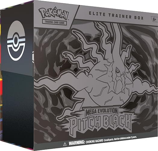 Pokémon TCG: Mega Evolution—Pitch Black Elite Trainer Box - Image 1