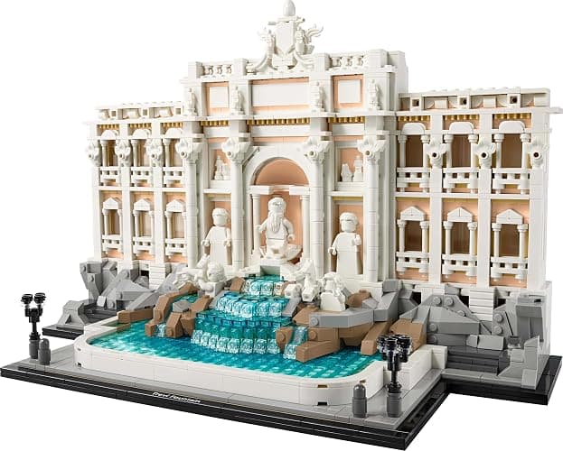 Lego 21062 Architecture, Trevi Fountain Toy, Toy, Birthday, Present, Blocks, Mother's Day, Father's Day, Men, Women, Interior, Stylish thumbnail 3