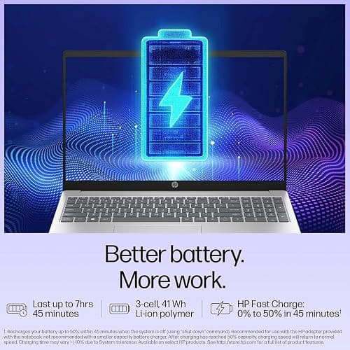 HP Business Laptop with Microsoft Office 365, 16GB RAM, 1TB OneDrive and 128GB SSD, 4-Core Intel 13th Gen Processor | No Mouse, Fast Response, Long Battery Life, Good Value thumbnail 9