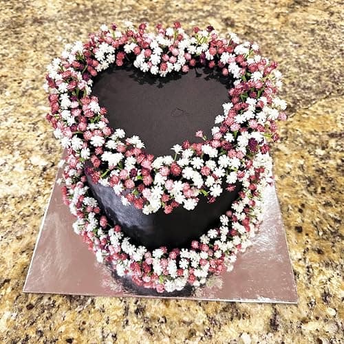 ABAJI Tiny Babys Breath Artificial Flowers Gypsophila Real Touch Flowers for Wedding Party Home Garden Decoration 12 inch in Length Small and Short thumbnail 2