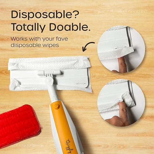 Quiggly Toy Spray Mop for Kids - Toddler Cleaning Set with Real Water Sprayer - Montessori Cleaning Set Mini Sweeper - Educational and Fun Kids Mop - Squeeze and Spray thumbnail 8