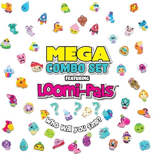 Rainbow Loom® Loomi-Pals™ MEGA Combo Set, Features 60 Cute Assorted LP Charms, The New RL 2.0, Happy Looms, Hooks, Alpha & Pony Beads, 5600 Colorful Bands All in a Carrying Case for Boys and Girls 7+ thumbnail 7