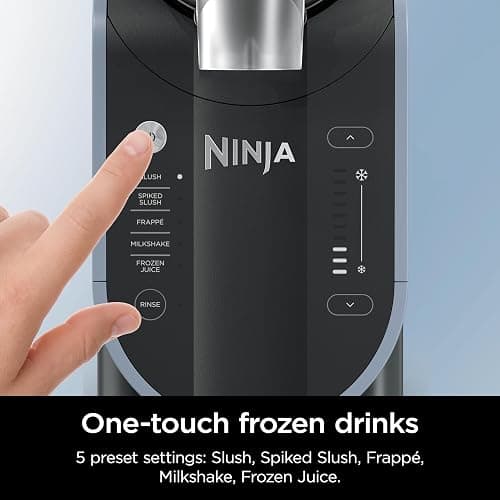 Ninja SLUSHi Professional Frozen Drink Maker with RapidChill Technology, 88 oz. Frozen Drink & Slushie Machine, 5 Preset Programs, Frozen Margaritas, Frappés, and More, Margarita, FS301TG thumbnail 6