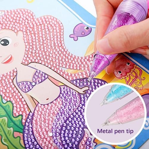 3 PCS Diamond Art Pens, Flower Pot-Shaped Drill Pen Tools and Accessories | Diamond Painting Pen Tools with Metal Tips for Nail Art, Phone Cases and DIY Crafts. thumbnail 4