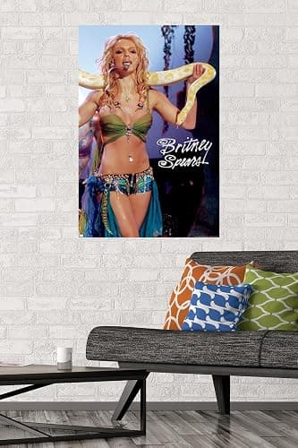 Trends International Britney Spears - 2001 VMA Wall Poster, 34L x 22.4W, Unframed Version thumbnail 3