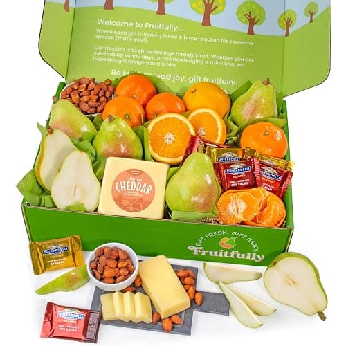 A Gift Inside Harvest Favorites Fruit and Gourmet Gift Box - Image 1